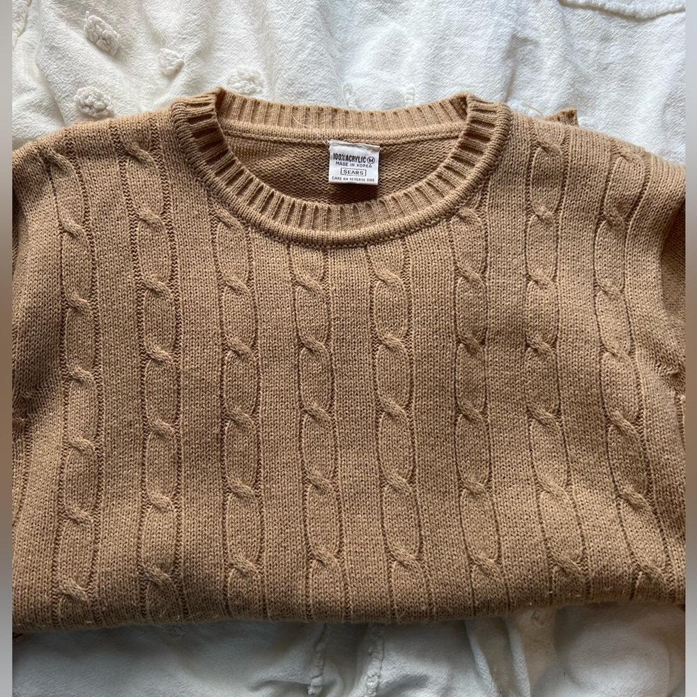 Vintage SEARS sweater brown